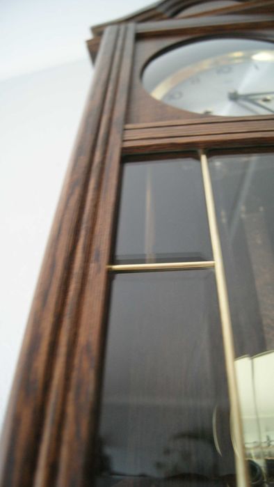 176 Zegar wiszący mechaniczny Franz Hermle Jeka lata 80