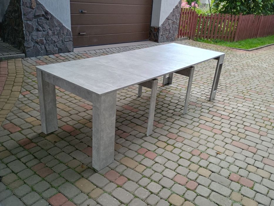 Стіл трансформер, розкладний стіл. 3м × 80см