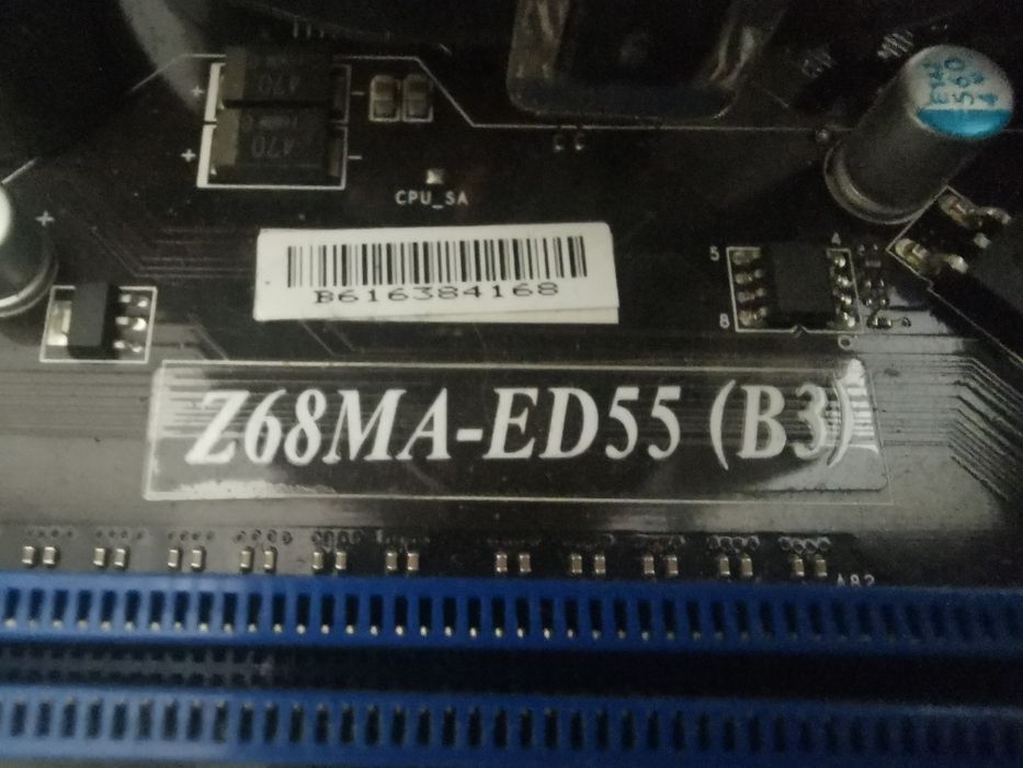 Комплект i5-2500K, 16 Gb DDR3, Z68
