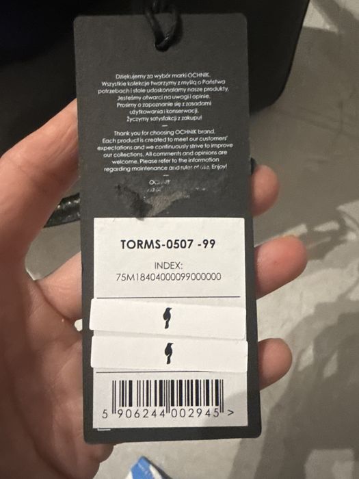 Skórzana torba męska Ochnik, skóra naturalna