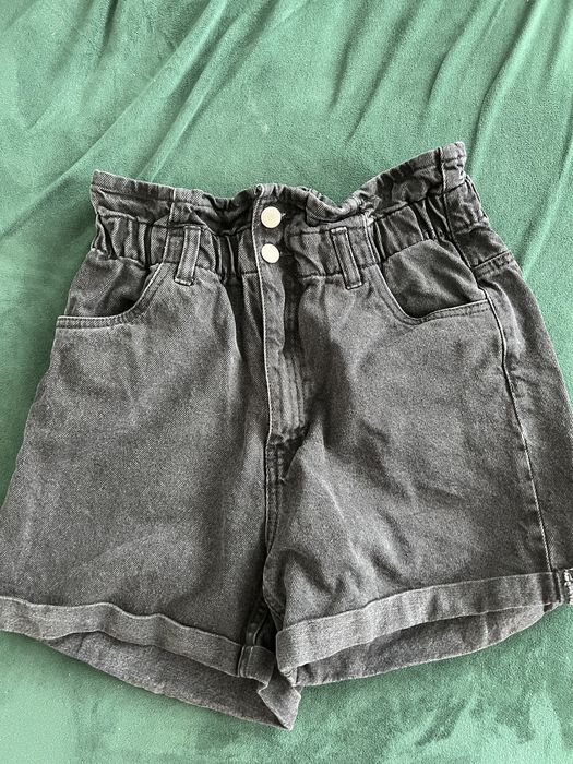 шорти джинсові чорні