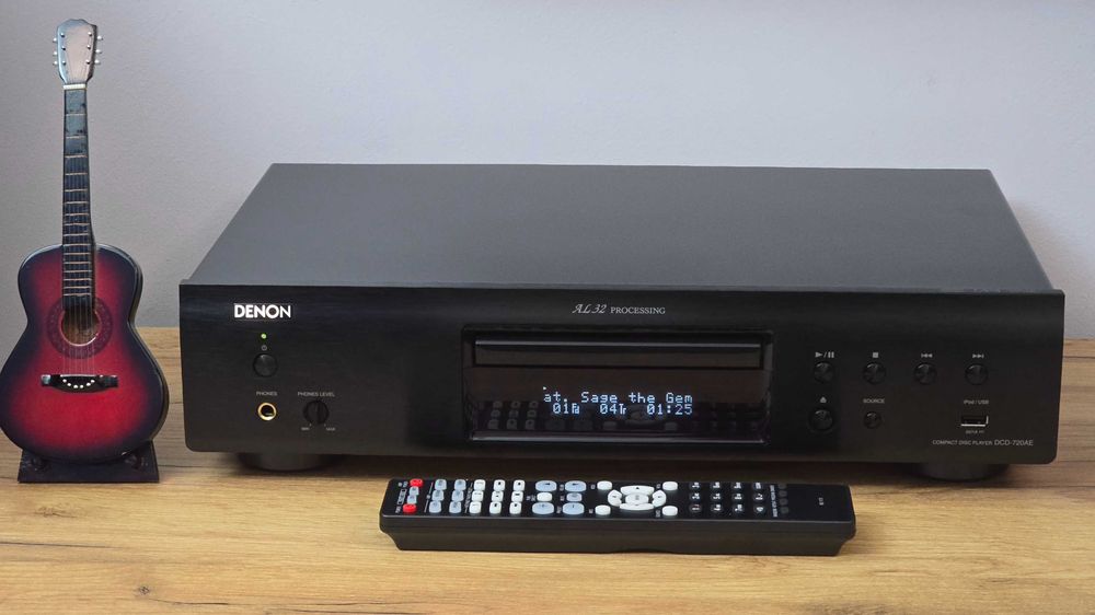 Denon DCD-720AE PIĘKNY Odtwarzacz CD USB MP3 WMA CD-R