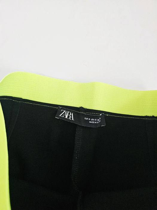 Czarne sportowe spodenki kolarki Zara s 36