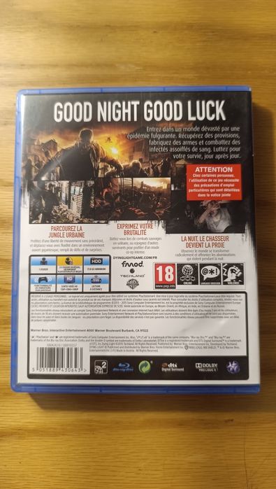 Jogo PS4 Dying light
