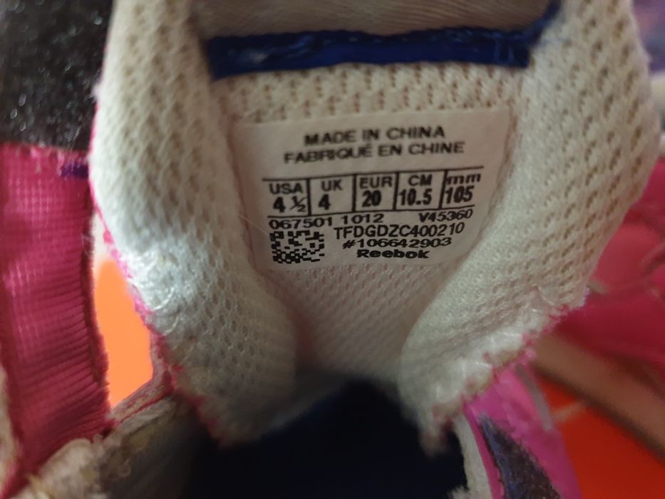 Tenis reebook menina n 20