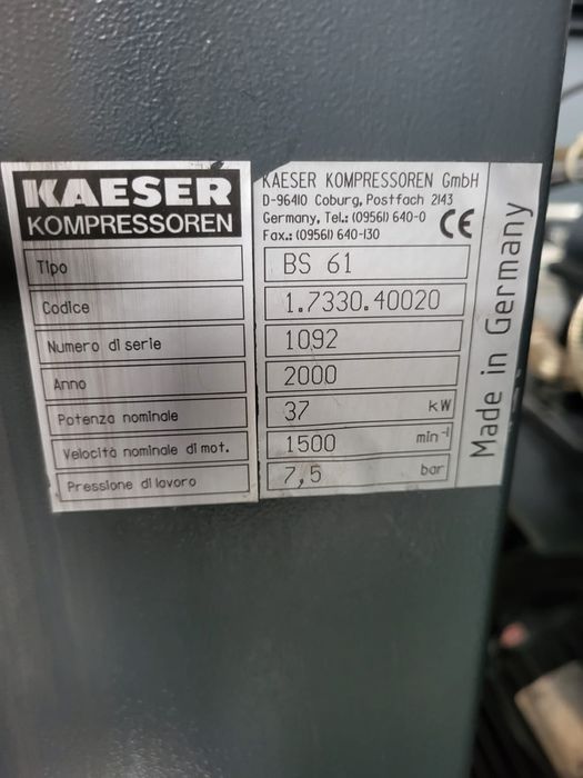 Kompresor śrubowy Kaeser