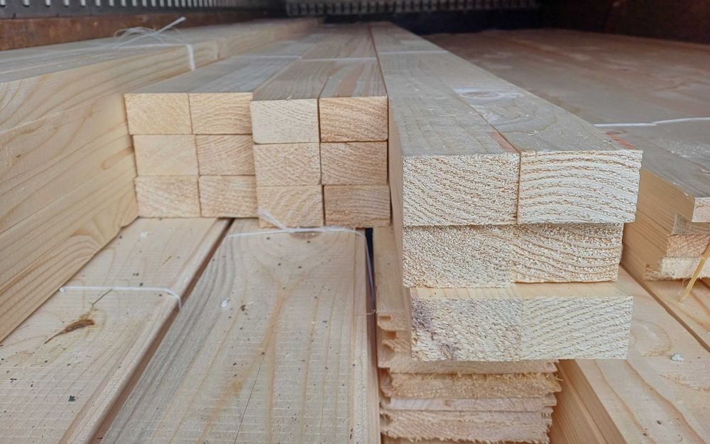 Deska tarasowa podłogowa elewacyjna półbal podbitka boazeria szalówka