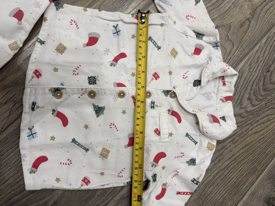 Новорічна піжама дитяча 9-12 74 см