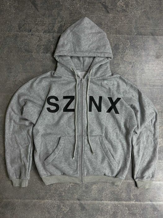 Худі hoodie зипка кофта сіра з капюшоном худи серая зіп grey