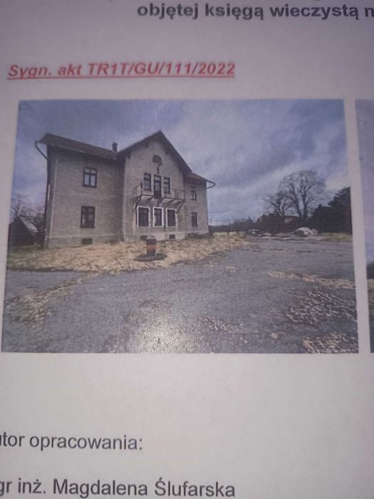 Syndyk sprzeda nieruchomość w Damienicach sygn.akt TR1T/GUp/5/2023