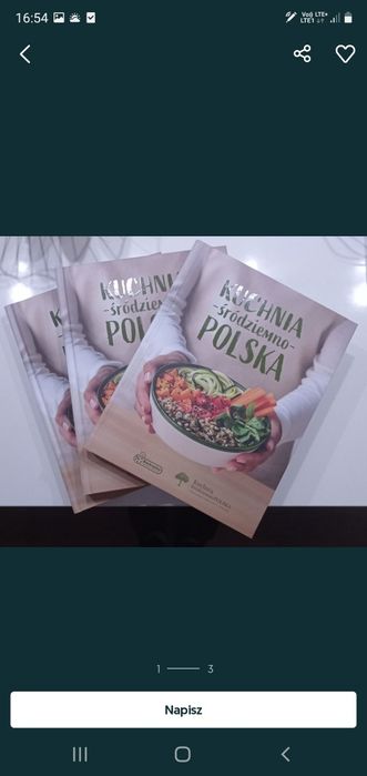 Książka kuchnia Śródziemnomo Polska