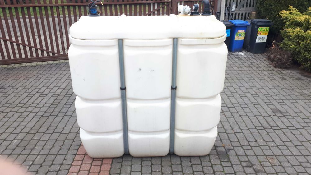 Mauzer 1000 l Zbiornik 1000 l Pojemnik IBC Paletopojemnik