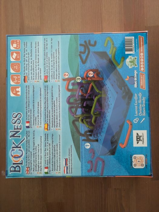 NOVO e SELADO - Jogo Tabuleiro Block Ness