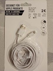 Kabel USB ładowarka Apple iPhone 2 metry Nowy