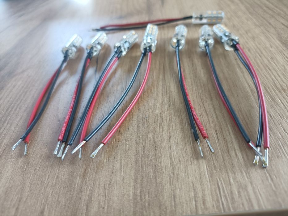 Żarówka LD G4 10mm 2W DC 12V 3000K Biały Ciepły