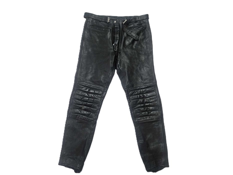HEIN GERICKE Męskie spodnie motocyklowe skórzane roz. L/50 (1249)