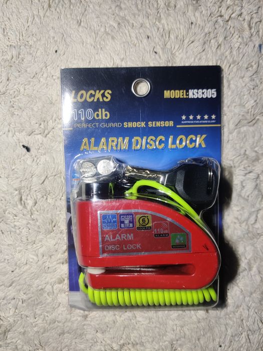 Cadeado com alarme