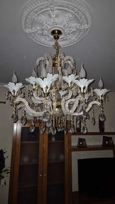 Candeeiro em cristal