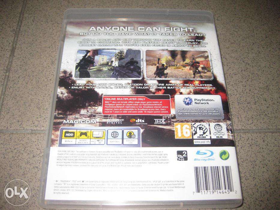 PS3 Game "MAG" (Complete and New)64584888594434121