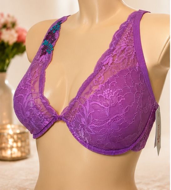 Biustonosz Triumph Amourette Charm Summer WP 75E - nowy z metką, liliowy