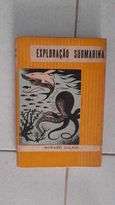 Livro Antigo A Exploração Submarina Cuplin Capa Dura