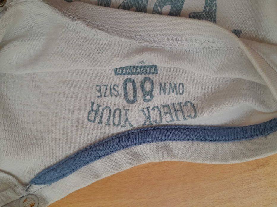 Koszulki z długim rękawem rozmiar 80