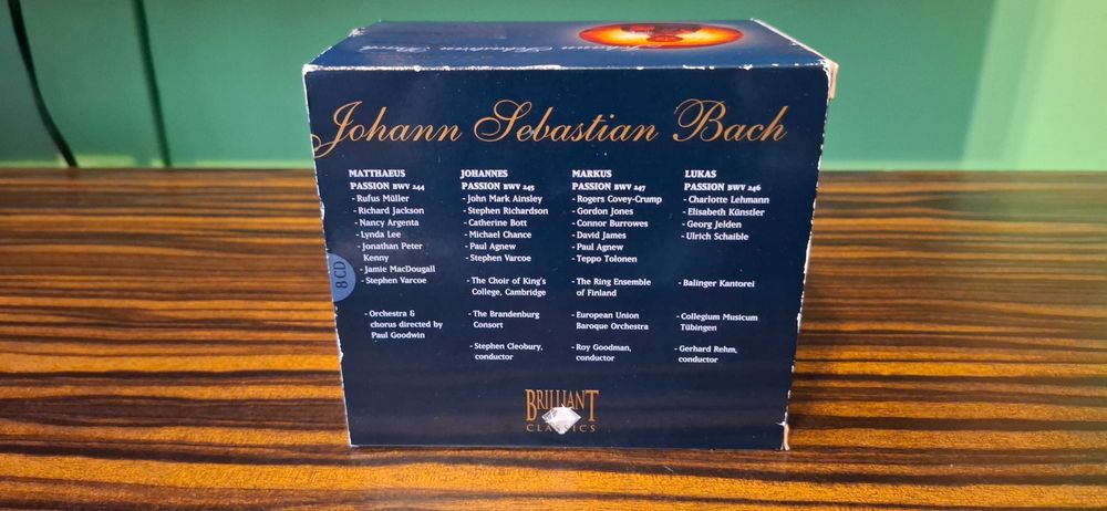 Johann Sebastian Bach - Brilliant Classics - Muzyka Klasyczna 8 CD