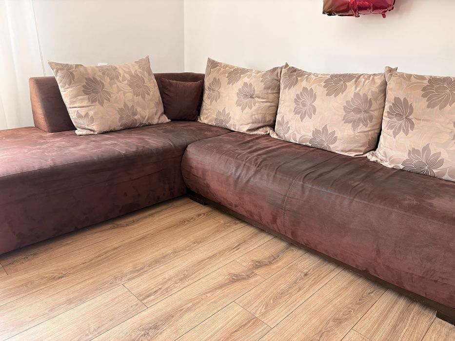Naroznik , sofa lewostronna oddam za darmo 2,5*2