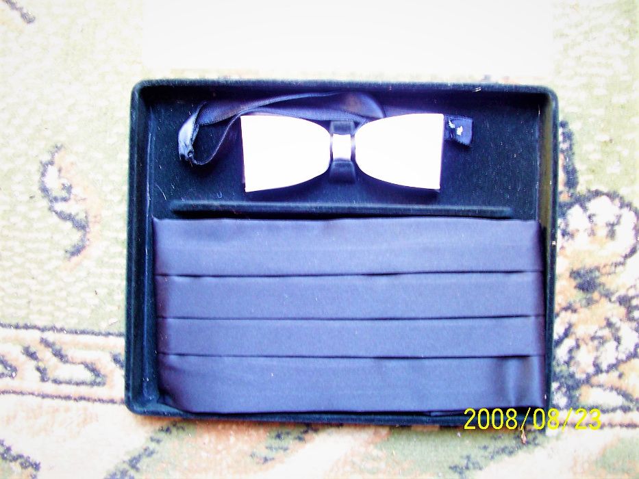 czarny zestaw dla Pana Mlodego