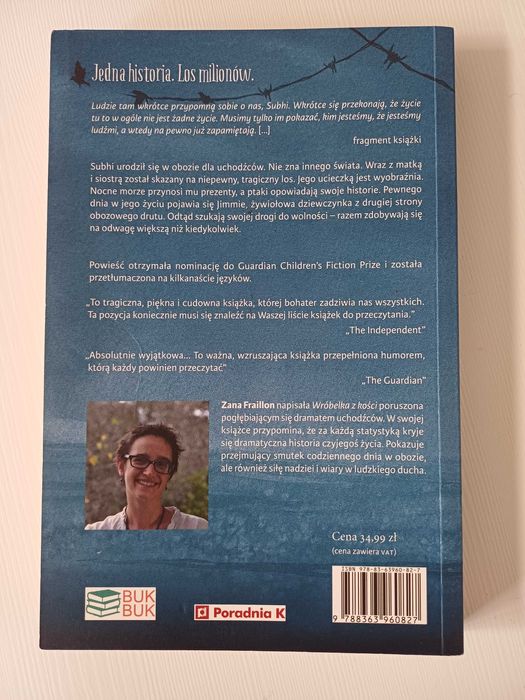 Wróbelek z kości Zana Fraillon Poradnia K