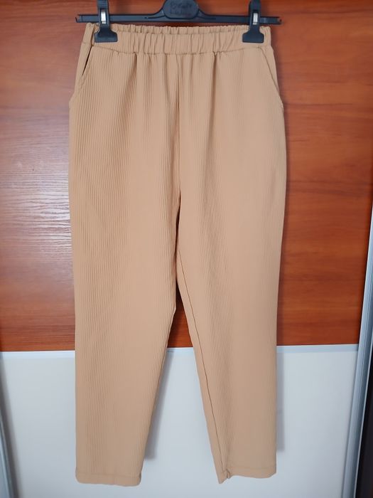 Spodnie materiałowe prążek nass collection L/XL