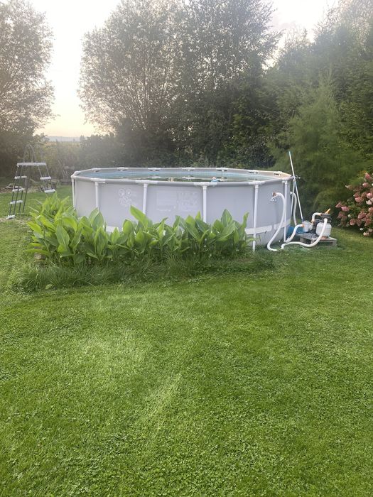 Basen ogrodowy 457x122 plus dodatki
