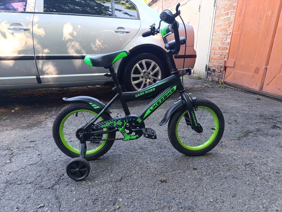 Дитячий велосипед Like2Bike Dark Rider 14"