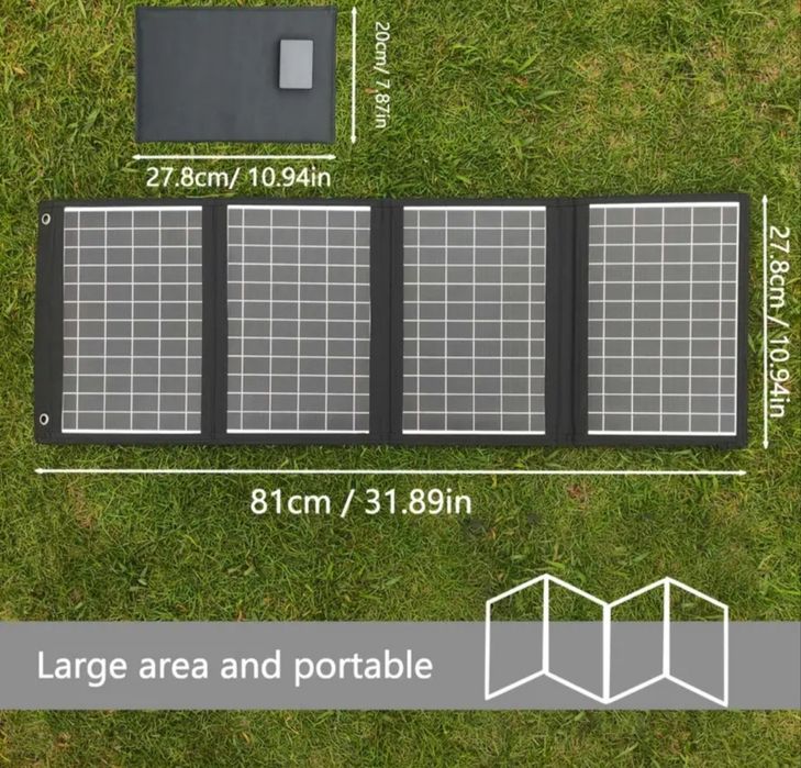Портативна Сонячна панель 120W