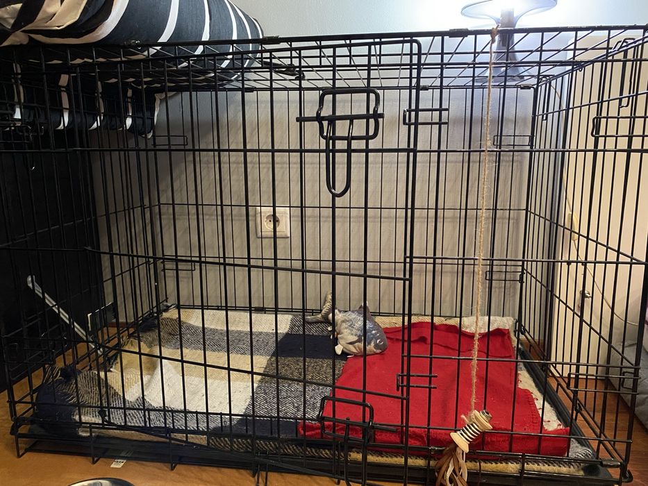 Jaula metálica 91x58x64