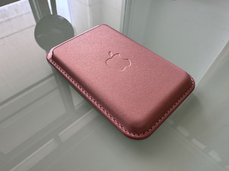 Pudrowy Mag Safe Wallet Portfel magnetyczny Wsówka magnes Apple Iphone