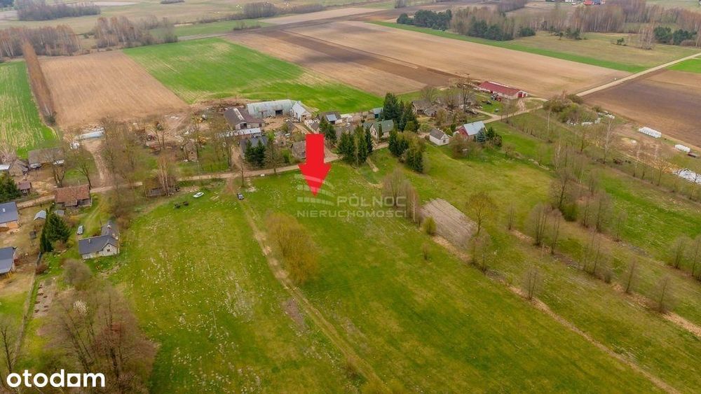 Działka z Wz 1500 m² spokój wsi, bliskość miasta