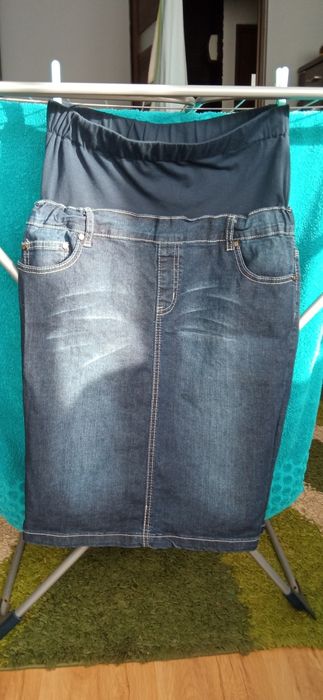 Spódnica dżinsowa ciążowa M