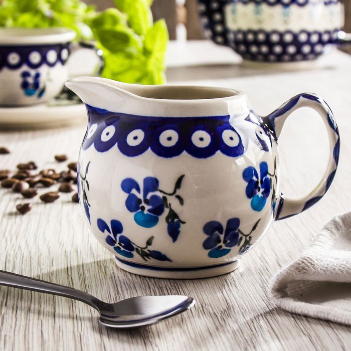 Mlecznik / Dzbanek do mleka Bolesławiec 250 ml - 890 (drugi gatunek)