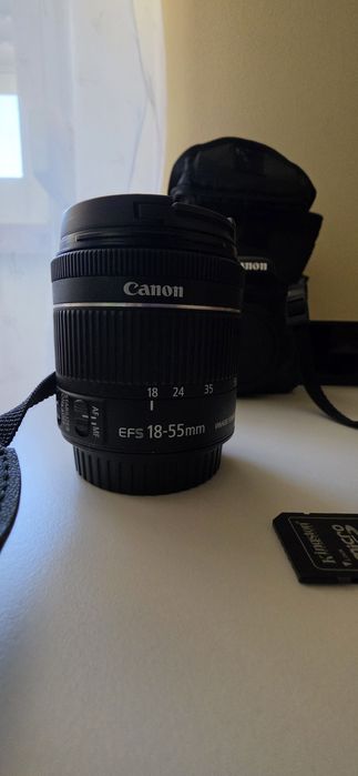 Canon EOS 2000D (Rebel T7) + Objetiva 18-55mm + Kit Completo