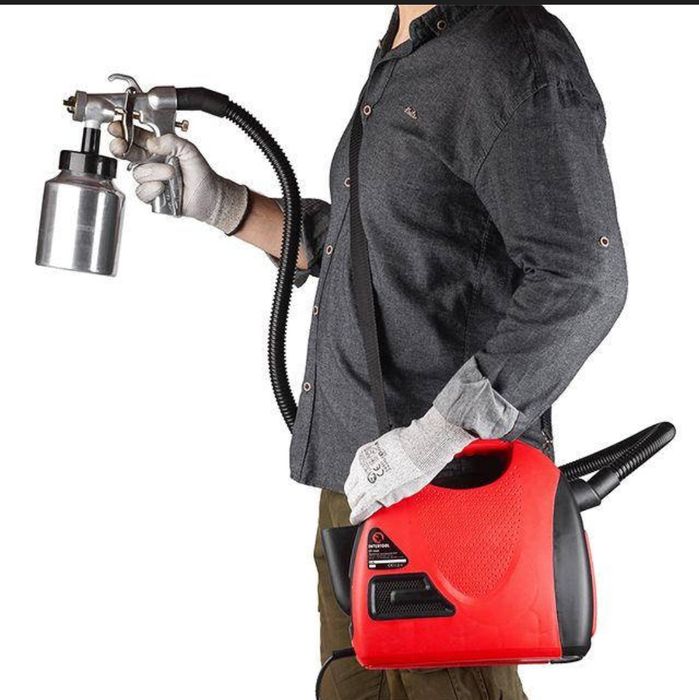 Краскопульт электрический Intertool DT-5060 Покрасочный пистолет. 
Нов