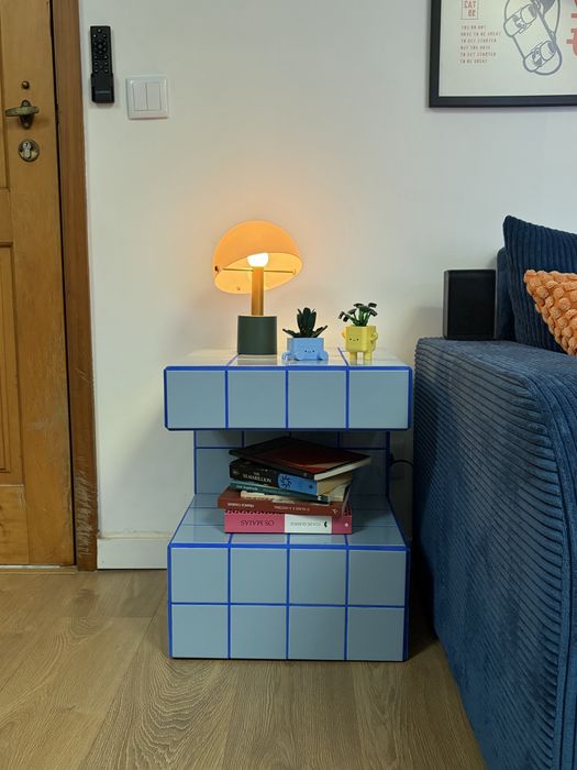 Mesa de centro em azulejo - fazemos personalizada