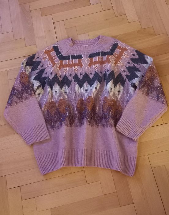 Sweter damski wzory Sinsay XL/XXL