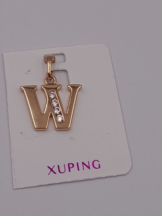Zawieszka literka W Xuping