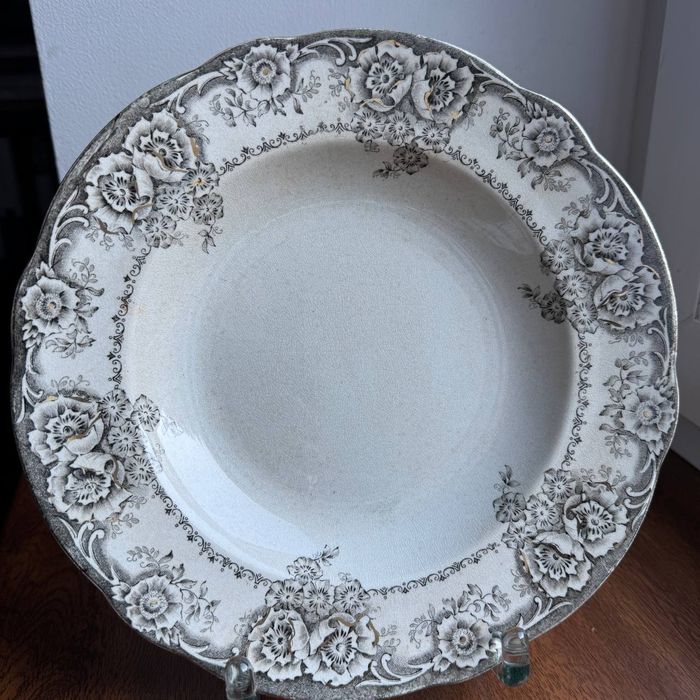 Talerz Rörstrand Greta początku XX wieku Ceramika Szwecja