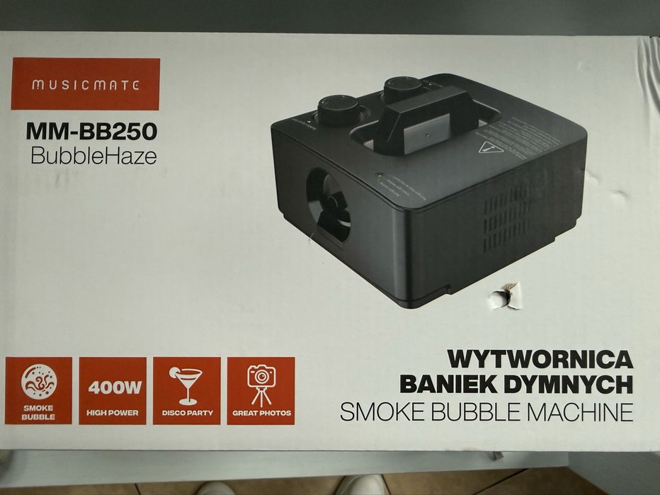 Wytwornica baniek dymnych i mydlanych