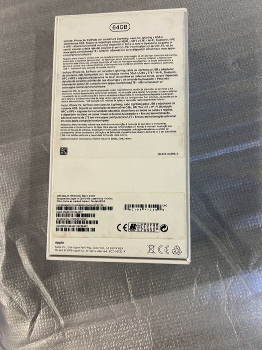 Caixa iphone xr original