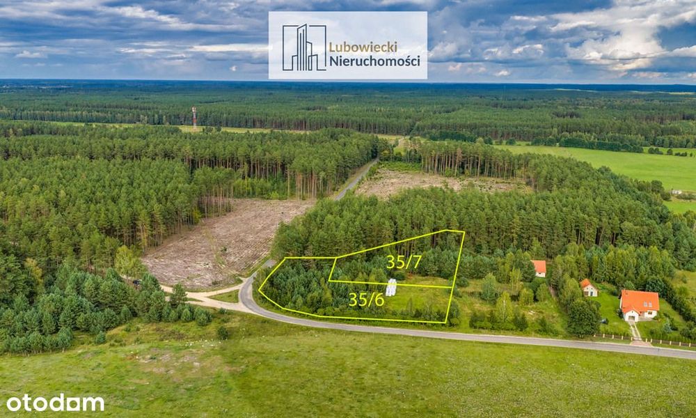 Działki budowlane z MPZP w gminie Wielbark