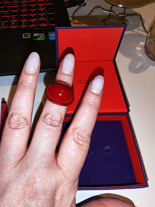 Pierścionek  Viva Berries Red XL