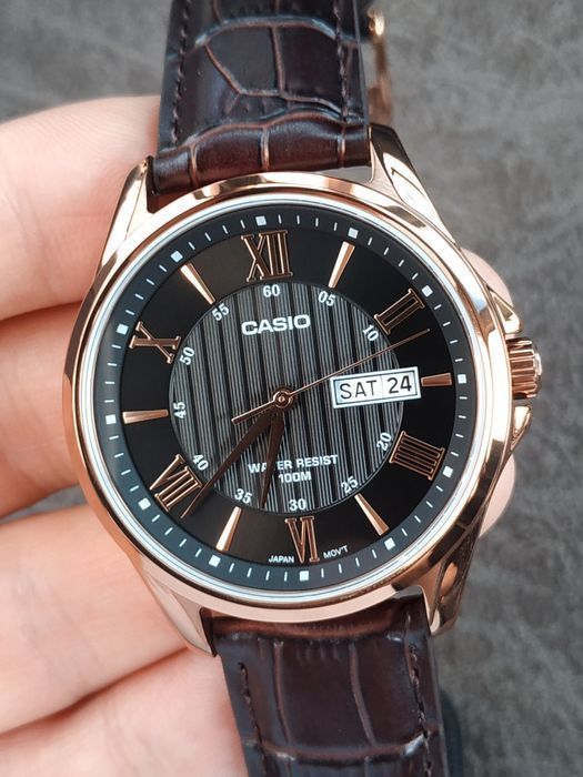 Часы мужские Casio WR 100M/10Bar MTP-1384L-1 Оригинал Гарантия Касио